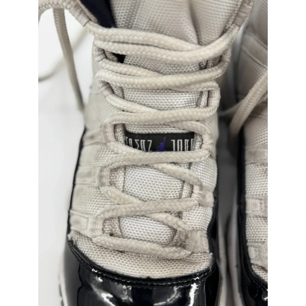 Air Jordan 1‎ Retro 378038-100 Youth Sneakers 5.5 White Concord Basketball Shoes